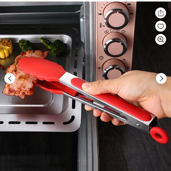 NEW Winco 9-Inch Non-Slip Locking Tongs - Picture 4 of 4